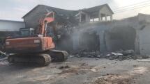 海曙横街镇拆除农田上的1812平方米违建 后续将对地块复耕