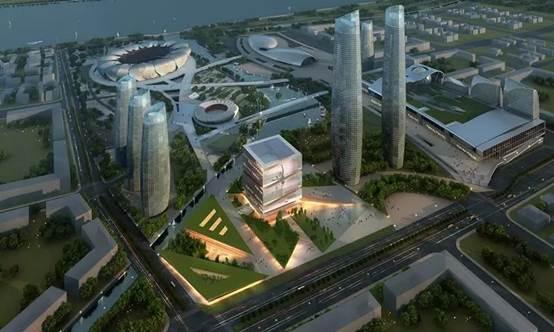 萧山亚运场馆有了年内“施工图” 最新进度来了