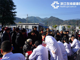 “健康直通车”开进温州文成  发现“毛细血管”通畅了